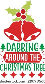 Dabbing Around The Christmas Tree