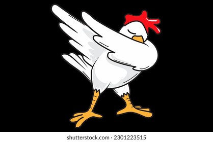 Dabbing Domestics: Cool Chicken Designs for Men and Women