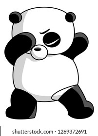 Dabbing Fat Panda 