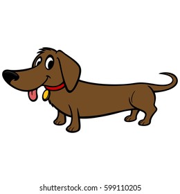 Dachshund Cartoon