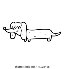 dachshund cartoon