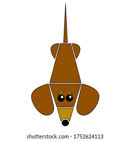 Dachshund Dog Concept Vector Design