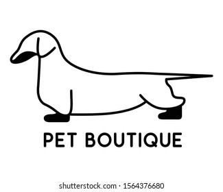 Dachshund Logo / Icon / Symbol