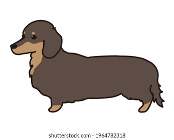 black and tan dachshund clipart images