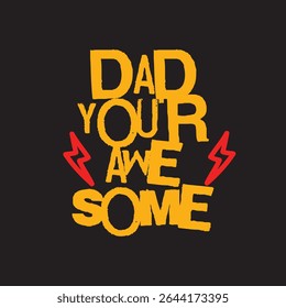 Vader Awsome Typography T-shirt Design Vector