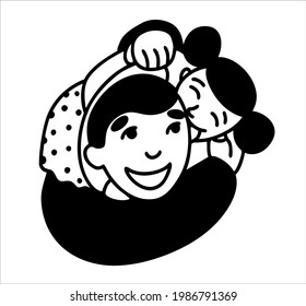 Padre Con Bebe En Brazos Ilustraciones Imagenes Y Vectores De Stock Shutterstock