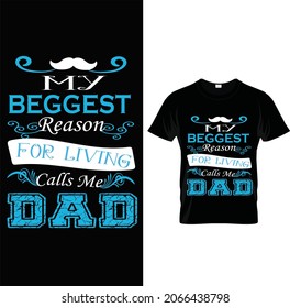 Dad best text t shirt design vector high regulation 
