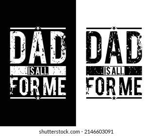 Dad best t-shirt design eps