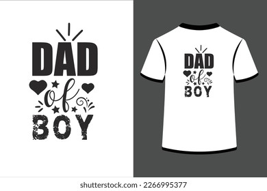 Dad of boy.This is an editable eps vector file.