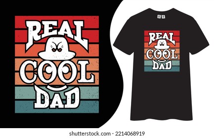 Dad cool vector t shirt design