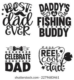 Dad Daddy  T-shirt And SVG Design Bundle. Dad Daddy Vector EPS Editable File Bundle, can you download this bundle.