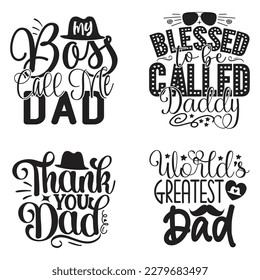 Dad Daddy  T-shirt And SVG Design Bundle. Dad Daddy Vector EPS Editable File Bundle, can you download this bundle.