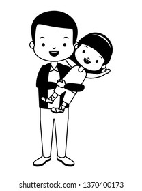 dad and daughter