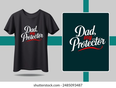 Dad day t shirt design vector