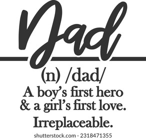 Dad Definition - Father's Day