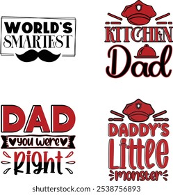 Dad Design , Funny Dad Design Bundle