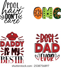 Dad Design , Funny Dad Design Bundle