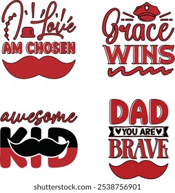 Dad Design , Funny Dad Design Bundle