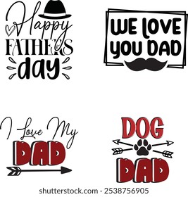 Dad Design , Funny Dad Design Bundle