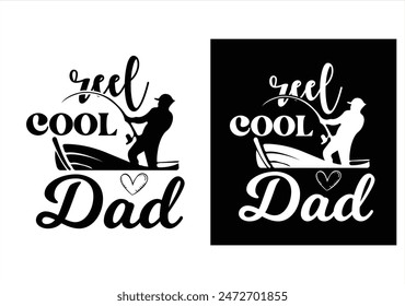 Dad fathers day typography t shirt design vector, print design