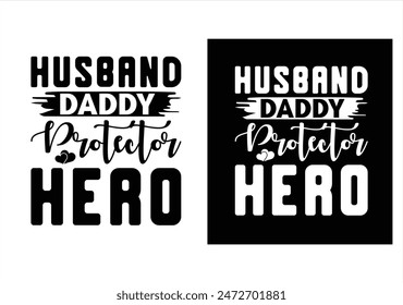 Dad fathers day typography t shirt design vector, print design