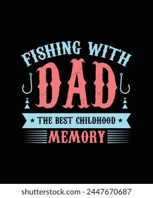 Dad fishing t shirt design, typography t shirt design. svg