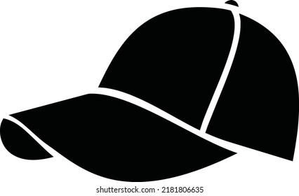 Dad Hat Cap Outline Template Baseball Cap