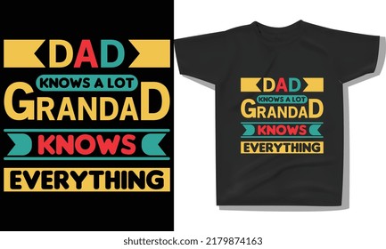 Dad knows a lot but grandad knows everything design.