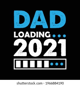 Dad loading 2021 - vector