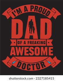 Dad quote custom typography t-shirt, template, print, vector, graphic template, print on demand, textile fabrics, retro style, typography, vintage, fathers day, happy fathers day t-shirt design