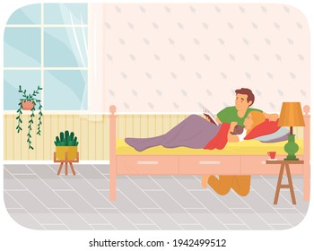 Dad reading to his little daughter, spends time at home with child. Father take care of little girl