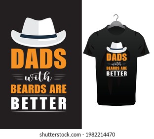 Dad Shirt Fathers Day Gift Shirt- Father's day t shirts design, Happy Father's Day. 
Vector design.