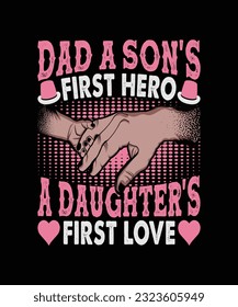 dad  son, father day, parent's, best dad, typography, clothing, fashion, illustration,