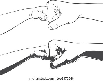 Dad Son Hand Best Friend Lifefather Stock Vector (Royalty Free ...