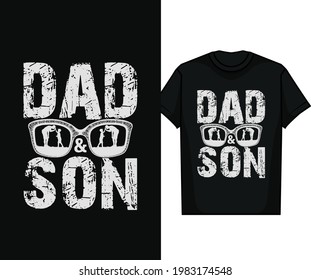 DAD AND SON T SHIRT DESIGN