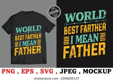 Dad and son vector T-shirt design, 4Q t-shirt