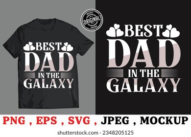 Dad and son vector T-shirt design, 4Q t-shirt