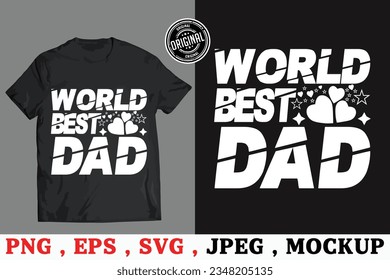 Dad and son vector T-shirt design, 4Q t-shirt