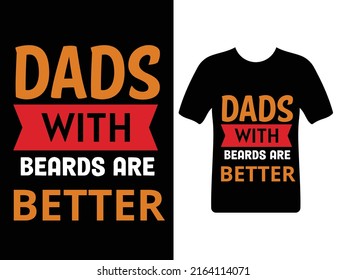 Dad sons sons sons first hero a daughter love Vector T-Shirt Template. Can be used for t shirt print, mug print, pillows, fashion print design 