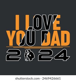 "Dad A son's first hero a daughter's first love" vector t-shirt design, typography t-shirt design, fathers day t-shirt design T shirt design for print.