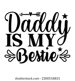 Dad SVG T shirt Design Template 
Vector file.
