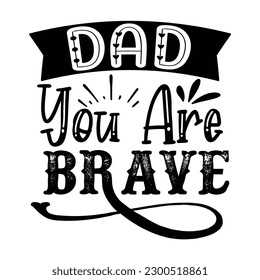 Dad SVG T shirt Design Template 
Vector file.