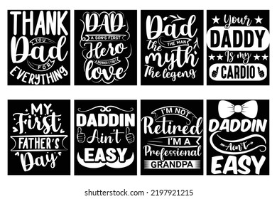 Dad t shirt design bundle