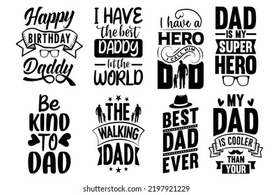 Dad t shirt design bundle