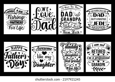 Dad t shirt design bundle