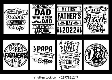 Dad t shirt design bundle