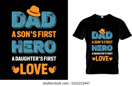 Dad T shirt design template