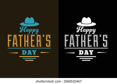 Dad t shirt design vector with graphics, Typography t shirt design, Happy father's day design
