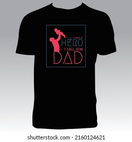 Dad T Shirt Design And Vector Illustration. 