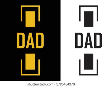  Dad t shirt design, vectors, poster or print ready t shirt, father's simple vector, illustration and father's day t shirt design